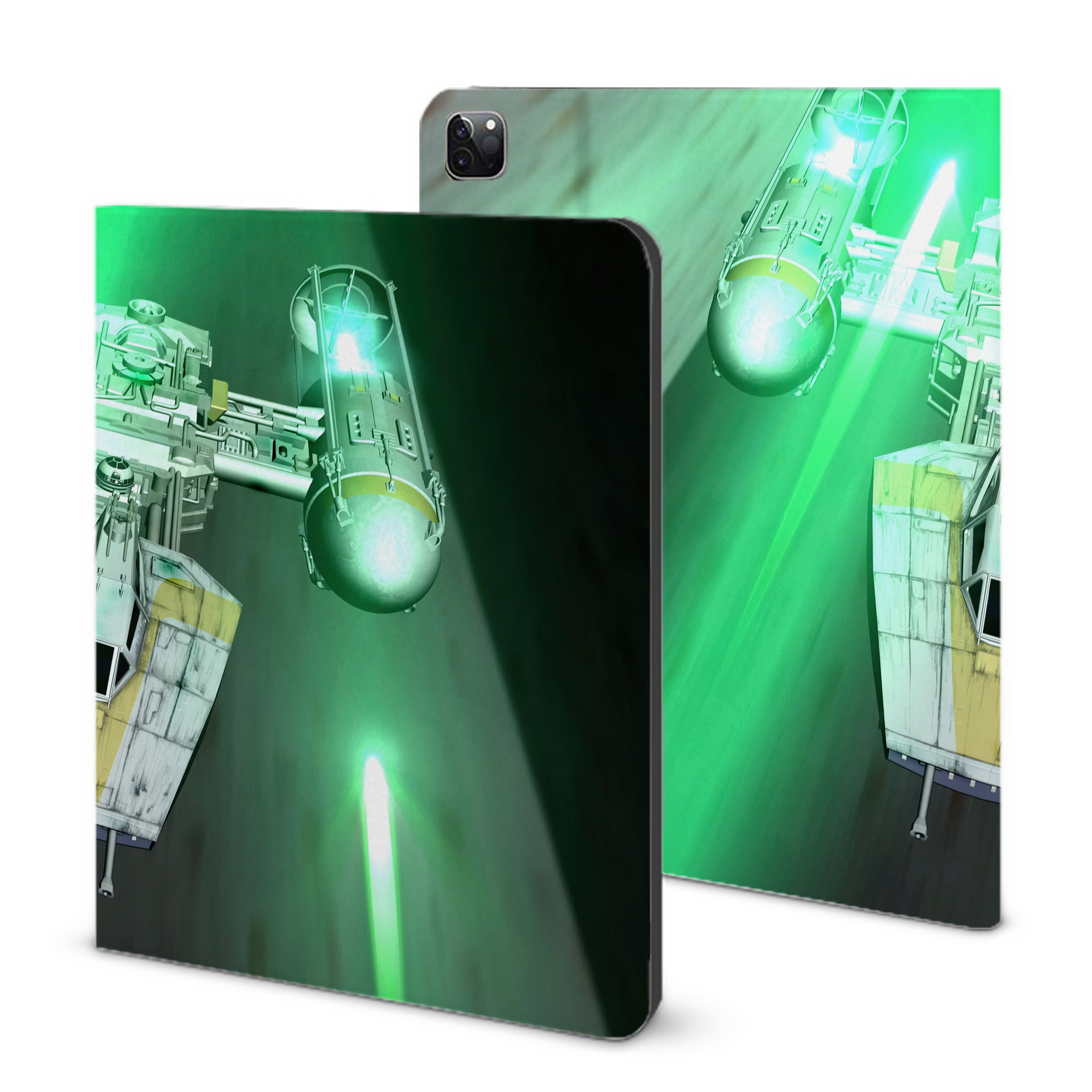 （画像用） スター・ウォーズ Star Wars IPad ケース ブック型 PUレザー TPU 耐衝撃 軽量 薄型 ペン収納なし 全面保護 IPad 各モデル対応